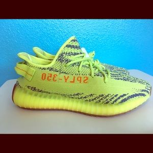 Adidas Yeezy Frozen Yellow Kanye West Size 9.5
